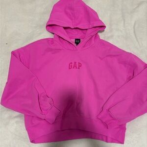 GAP soft crop logo hoodie